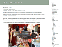 Tablet Screenshot of batterlicker.com